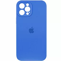 Чохол Silicone Case Full Camera Protective для Apple iPhone 12 Pro Max Royal Blue