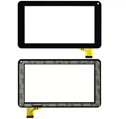 Сенсор (тачскрин) Assistant AP-720, AP-721N (111x186, 30pin, #SLC07003C, TYF1039V3, QCY-FPC-070069-V1, JQ7040FP-02, Y7Y007) Black