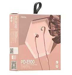 Наушники Remax Proda PD-E100 Pink - миниатюра 2