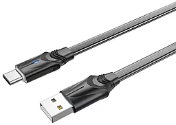 Кабель Borofone BU12 Synergy USB-A - Type-C 15w 3a 1.2м cable Black - миниатюра 2 Кабель Borofone BU12 Synergy USB-A - Type-C 15w 3a 1.2м cable Black - миниатюра 2