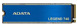 SSD Накопитель ADATA Legend 740 500GB M.2 2280 (ALEG-740-500GCS)