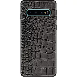 Чехол BoxFace Leather Case Samsung G973 Galaxy S10 Crocodile Black (35853-lc4)