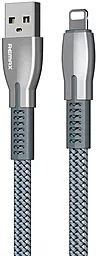 Кабель Remax RC-159i Gonro Series USB-A - Lightning 12w 2.4a 1м cable Silver - фото Кабель Remax RC-159i Gonro Series USB-A - Lightning 12w 2.4a 1м cable Silver