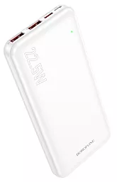 Повербанк Borofone BJ38 10000 mAh 22.5W PD/QC White