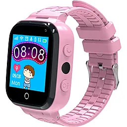 Детские смарт-часы Gelius Ocean (GP-PK007) GPS Pink - фото Детские смарт-часы Gelius Ocean (GP-PK007) GPS Pink