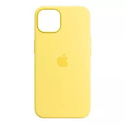 {"ru": "Чехол", "uk": "Чохол"} Silicone Case Full для Apple iPhone 14 Plus Yellow
