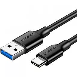 Кабель USB Ugreen US184 Nickel Plating 2M USB3 Type-C Cable Black (20884)
