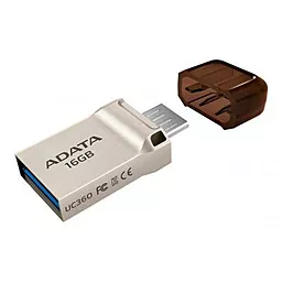Флешка ADATA 16GB UC360 USB 3.1 OTG (AUC360-16G-RGD) - фото Флешка ADATA 16GB UC360 USB 3.1 OTG (AUC360-16G-RGD)