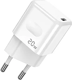 Сетевое зарядное устройство Jellico C86 20w PD USB-C home charger white - фото Сетевое зарядное устройство Jellico C86 20w PD USB-C home charger white