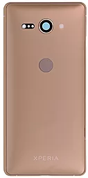 Задняя крышка корпуса Sony Xperia XZ2 Compact H8314 со стеклом камеры Original Coral Pink - фото Задняя крышка корпуса Sony Xperia XZ2 Compact H8314 со стеклом камеры Original Coral Pink