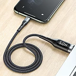Кабель Remax RC-096a Intelligent Digital Data USB-A - Type-C 10.5w 1.2м cable Black - миниатюра 4 Кабель Remax RC-096a Intelligent Digital Data USB-A - Type-C 10.5w 1.2м cable Black - миниатюра 4
