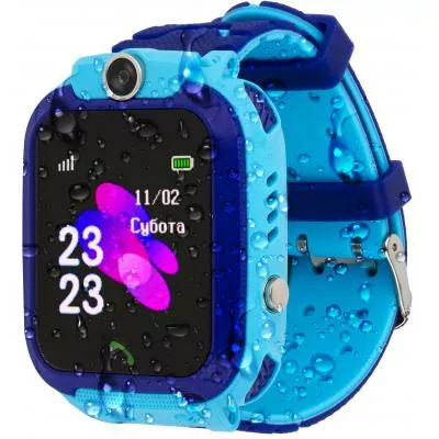 Смарт-часы AmiGo GO002 iP67 Blue - фото 7