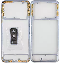 Рамка корпуса Vivo Y53s Blue - фото Рамка корпуса Vivo Y53s Blue