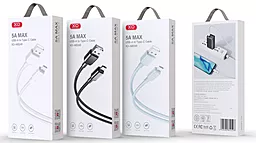 Кабель XO NB249 USB-A - Type-C 25w 5a 1м cable White - мініатюра 2 Кабель XO NB249 USB-A - Type-C 25w 5a 1м cable White - мініатюра 2