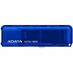 Флешка ADATA 32GB UV110 Blue USB 2.0 (AUV110-32G-RBL) - фото Флешка ADATA 32GB UV110 Blue USB 2.0 (AUV110-32G-RBL)