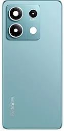 Задняя крышка корпуса Xiaomi Redmi Note 13 со стеклом камеры Ocean Teal - фото Задняя крышка корпуса Xiaomi Redmi Note 13 со стеклом камеры Ocean Teal