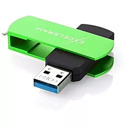 Флешка Exceleram 16GB P2 Series USB 3.1 Gen 1 (EXP2U3GRB16) Green - фото Флешка Exceleram 16GB P2 Series USB 3.1 Gen 1 (EXP2U3GRB16) Green