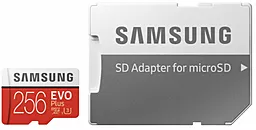 Карта пам'яті Samsung microSDXC 256GB Evo Plus Class 10 UHS-I U3 + SD-адаптер (MB-MC256HA/RU) - мініатюра 3