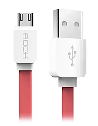 USB Кабель Rock micro USB Cable Red