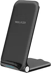 Бездротова док-станція Walker WH-52 15w wireless charger black - фото Бездротова док-станція Walker WH-52 15w wireless charger black