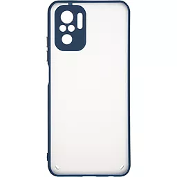 Чехол Gelius Bumper Mat Case New для Xiaomi Redmi Note 10, Note 10s, Poco M5s, Note 10s Blue - миниатюра 2