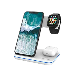 Беспроводная док-станция Canyon 3-in-1 white (CNS-WCS303W) - фото Беспроводная док-станция Canyon 3-in-1 white (CNS-WCS303W)