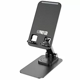 Настольный держатель Hoco PH50 Ivey folding rotatable desktop holder Black