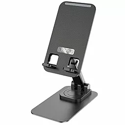 Настольный держатель Hoco PH50 Ivey Black - фото Настольный держатель Hoco PH50 Ivey Black