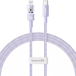 Кабель Baseus Gem USB Type-C - Lightning 20w 3a 1м PD сable Purple (P10373001511-00)