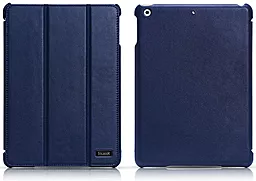 Чехол для планшета iCarer Ultra thin genuine leather series for iPad Air Blue (RID501blu) - миниатюра 2