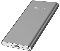 Повербанк Yoobao A1 10000 mAh Silver - фото Повербанк Yoobao A1 10000 mAh Silver