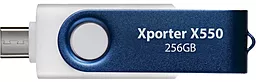 Флешка Patriot 256 GB Xporter X550 USB 3.2 Gen 1 Type-A+C (PS256GX550AAD) - фото Флешка Patriot 256 GB Xporter X550 USB 3.2 Gen 1 Type-A+C (PS256GX550AAD)