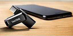 Флешка SanDisk 256GB Ultra Dual Drive Go USB 3.1/Type-C Black (SDDDC3-256G-G46) - миниатюра 7