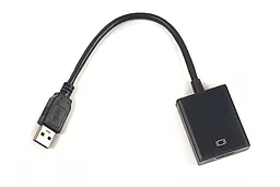 Видеокабель PowerPlant USB 3.0 M - HDMI Female (CA910373) - миниатюра 2
