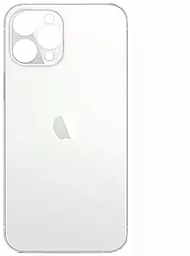 Задняя крышка корпуса Apple iPhone 12 Pro (small hole) Silver