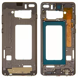 Рамка для дисплея Samsung Galaxy S10 Plus G975, Original Black - фото Рамка для дисплея Samsung Galaxy S10 Plus G975, Original Black
