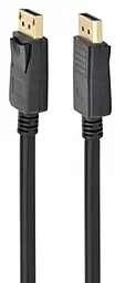 Видеокабель DisplayPort to DisplayPort v1.2 10м Black Cablexpert - фото Видеокабель DisplayPort to DisplayPort v1.2 10м Black Cablexpert