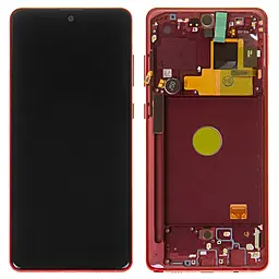 Дисплей Samsung Galaxy Note 10 Lite N770 с тачскрином и рамкой, сервисный оригинал, Red - фото Дисплей Samsung Galaxy Note 10 Lite N770 с тачскрином и рамкой, сервисный оригинал, Red