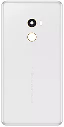 Задняя крышка корпуса Xiaomi Mi Mix 2 со стеклом камеры, Original White - фото Задняя крышка корпуса Xiaomi Mi Mix 2 со стеклом камеры, Original White