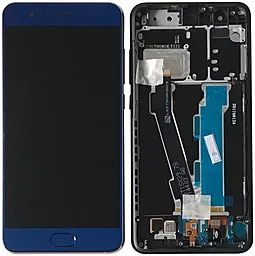 Дисплей Xiaomi Mi Note 3 с тачскрином и рамкой, оригинал, Blue