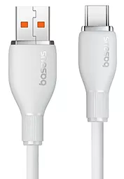 Кабель Baseus Pudding Series Fast Charging USB-A - Type-C 100w 6a 1.2м сable White (P10355703221-00) - фото Кабель Baseus Pudding Series Fast Charging USB-A - Type-C 100w 6a 1.2м сable White (P10355703221-00)