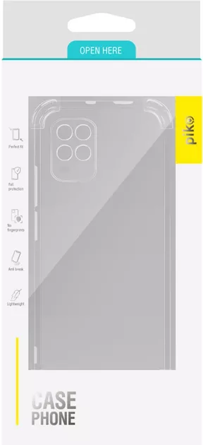 Чехол  Piko Shockproof для Xiaomi Mi 10 Lite Transparent - фото 2