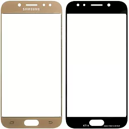 Корпусное стекло дисплея Samsung Galaxy J5 Duos J500 (J500F, J500H, J500M) (original) Gold - фото Корпусное стекло дисплея Samsung Galaxy J5 Duos J500 (J500F, J500H, J500M) (original) Gold