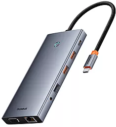 USB Type-C хаб (концентратор) Baseus PortalJoy 13-in-1 USB-C Hub Grey