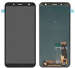 Дисплей Samsung Galaxy J8 Plus J805 с тачскрином, оригинал, Black