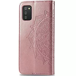 Кожаный чехол (книжка) Art Case с визитницей для Samsung Galaxy A02s / Розовый - миниатюра 3