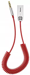 Bluetooth адаптер Baseus BA01 Bluetooth Audio Adapter AUX/USB + mic Red (CABA01-09) - фото Bluetooth адаптер Baseus BA01 Bluetooth Audio Adapter AUX/USB + mic Red (CABA01-09)