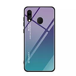 Чехол BeCover Gradient Glass Samsung M205 Galaxy M20 Purple-Blue (703567)