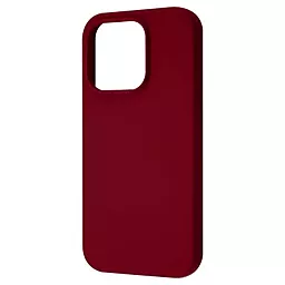 Чохол Wave Full Silicone Cover для Apple iPhone 15 Pro Deep Red