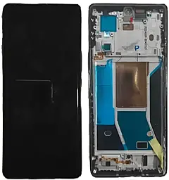 Дисплей Infinix Note 40 Pro 5G с тачскрином и рамкой, оригинал, Black - фото Дисплей Infinix Note 40 Pro 5G с тачскрином и рамкой, оригинал, Black